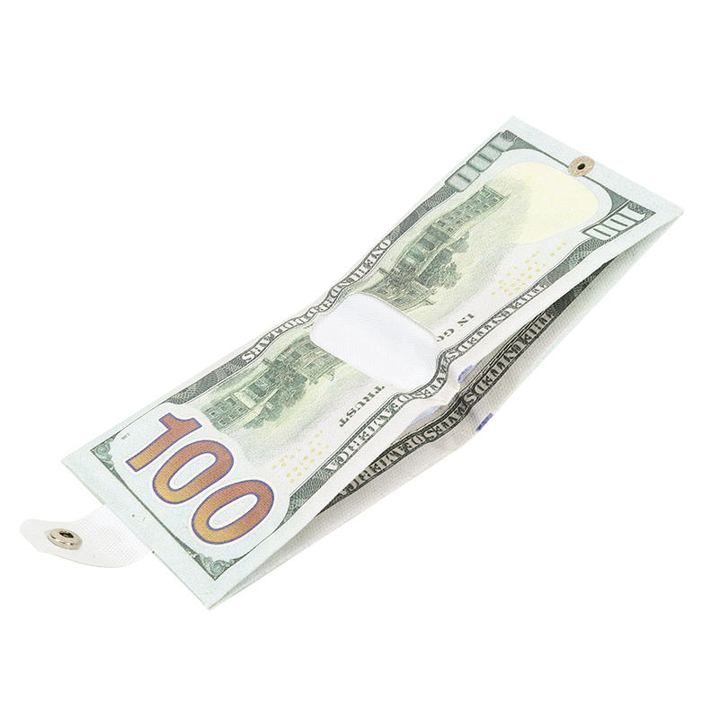 1PC Cute US Dollar Wallet For Men and Women PU Money Bag Novelty Gift Teens Student Purse Women Male Coin Pouch New Long Style