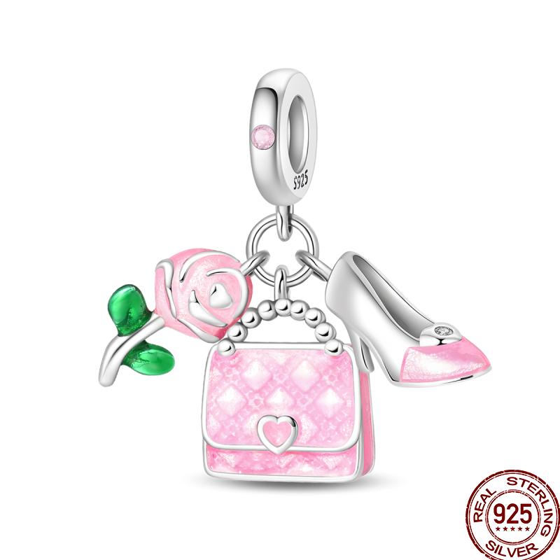 Bouquet Confession Copper Sunflower Butterfly Flower Charm Beads Suitable For 3Mm Bracelet Diy Fine Jewelry Making