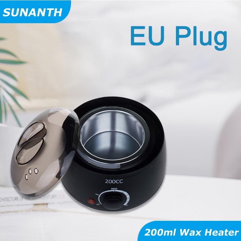 200ML Wax Heater For Hair Removal Hands Feet Depilatory Wax Melting Machine Warmer Dipping Pot Kit / 200g Hard Wax Beans