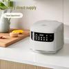 110V US Standard 2L Mini Multifunctional Pressure Rice Cooker with Preset Timer and Touch Screen, Aluminum Inner Pot
