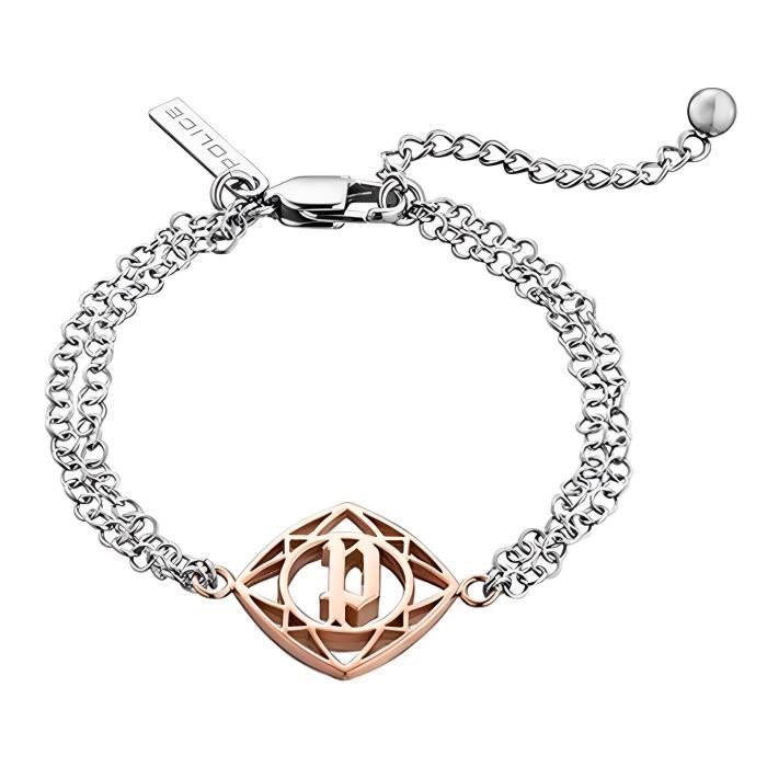 Bracelet - Police - PJ25598BSSRG0 - Métal - Doré rose - Femme