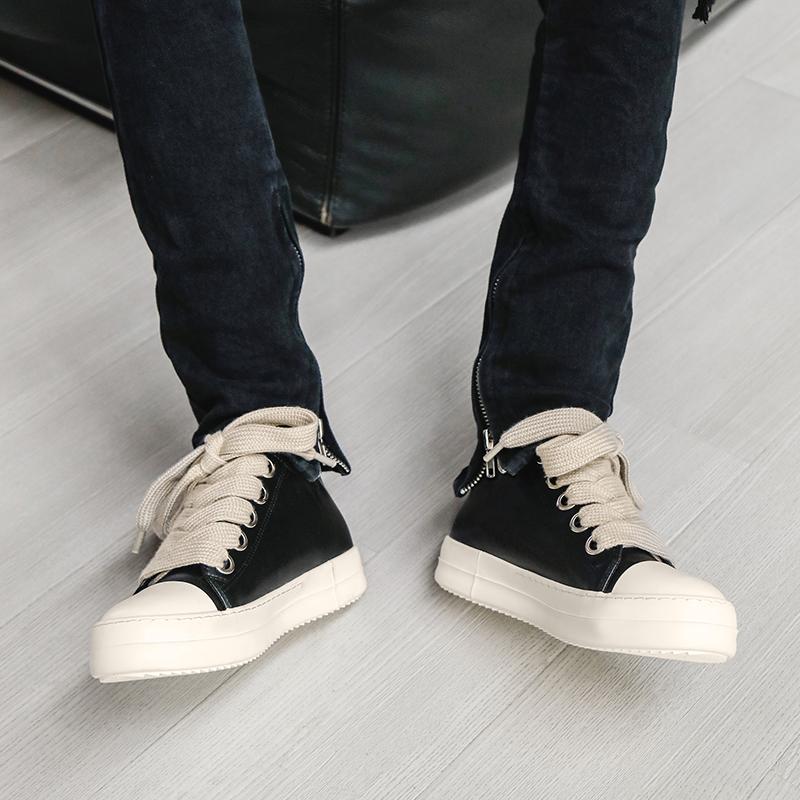 Fashion Men's Casual Sports Shoes Comfortable Walking Sneakers for Men Fashion Lace-Up Tennis Shoes Outdoor Platform Male Casual Shoes