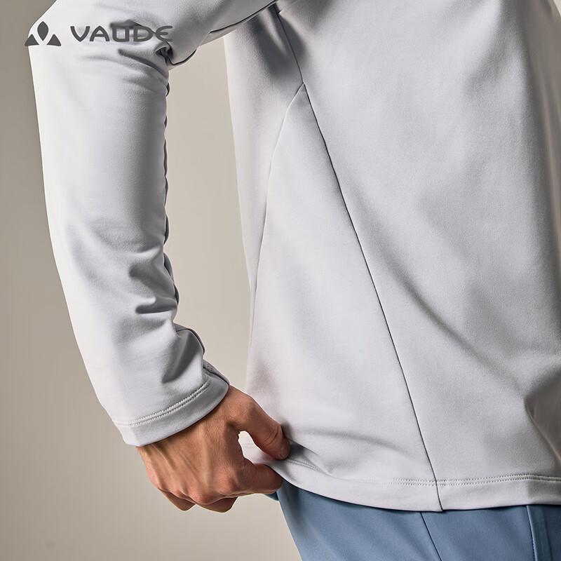 VAUDE Men's Outdoor Half-Zip Quick-Dry Long Sleeve T-Shirt