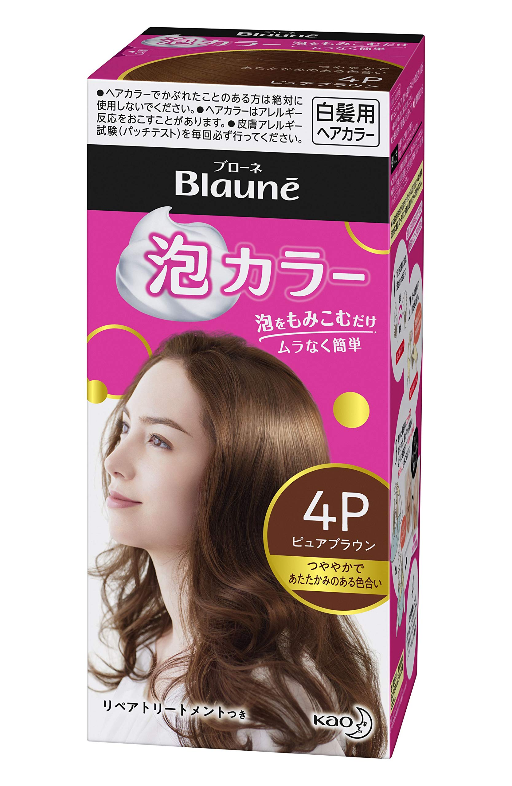 

Blaune Foam Color 4P Pure Brown 1 piece [Quasi-drug] (x 1)