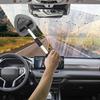 Car Window Cleaner, Car Cleanser Brush, Car Accessories Car Cleaning Supplies Tools, Car Cleaning Kit with Extendable Handle, Microfiber Cloth, Spray