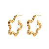 Exquisite Retro Silver Foil Star Earrings - Women's Unique Design
