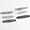 For Mercedes Benz 3D Metal Grand Edition Avantgarde Letters Side Fender Emblem Badge Sticker Decals for Mercedes Benz W204 W205 W213 W211 W210 ML