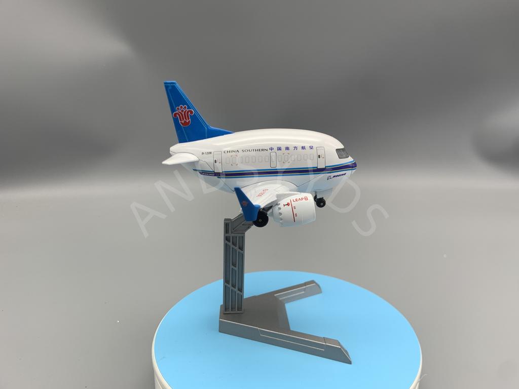 Aircraft Egg Machine Alloy B737 China Southern Airlines Q Version Models Plane airplanes Model Decoration Home Display