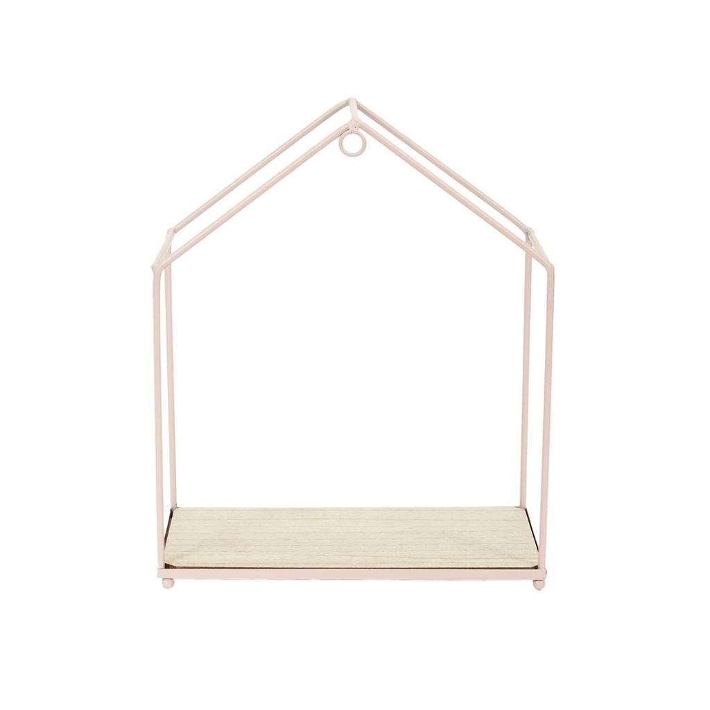 Set Of 3 Shelves, Pink House