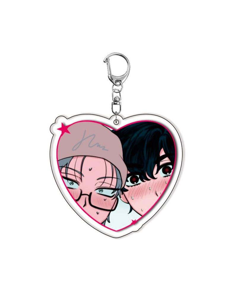 Alien Stage Acrylic Keychain Sua Mizi Till Anime-Related Keyring Couple Anime Character Otaku Goods Keychain Schoolbags Pendant