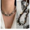 1PC Mixed-color Luxury Fritillary Bead Necklace, Suitable for Women, In a Retro and Sexy Style, Suitable for Daily Wear and Gift Giving