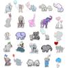 50 Cartoon Elephant Animal Graffiti Sticker Trolley Box Sticker Laptop Mobile Phone Water Cup Sticker