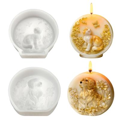 Moule Animal en Silicone de Qualité Alimentaire Pour la Fabrication de Bougies, Savons, Chocolats, Bonbons Projets Créatifs Temps Créatif