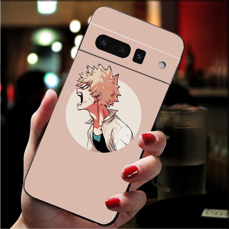 

Phone Case For Google Pixel 10 Pro XL 9 Pro XL 8 7 6 Pro 9A 8A 7A 6A Pixel 8 7 6 5 Anime My Hero Academia deku bakugou Pixel 10 Pro XL