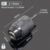 1/2"-20UNF Drill Chuck 2-13MM/1.5-10MM Quick Change 1/4" Hex Shank/SDS /1/2" Square Socket Adapter For Wrench Conversion Tools