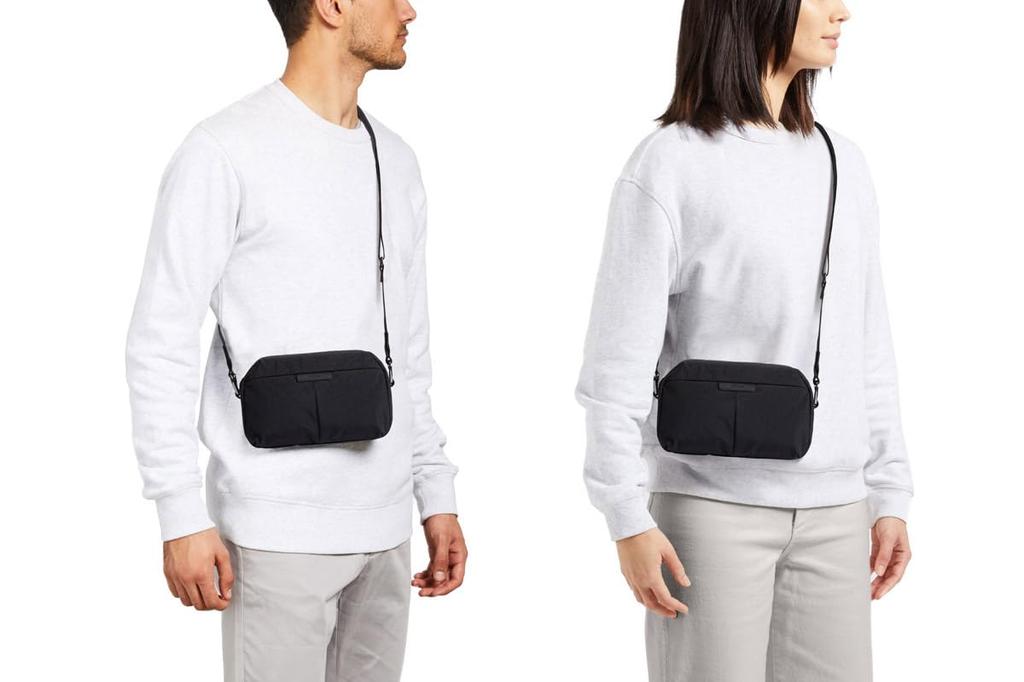 Tokyo Crossbody Crossbody Bag for Everyday Everyday Belt Bag Raven [Bellroy] Use, Travel, Use, -