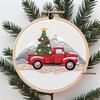 2025 Handgemachtes Weihnachtsstickerei DIY-Set - Englische Anleitung