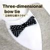 Lebonarie Formal 3-Piece Bib Set for Boys, Baby Gift, Includes Bib, Hakama, Baby Clothes, Bib, and Meal Apron (3 Colors)