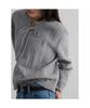 8SECONDS Pointel String Pullover Grey