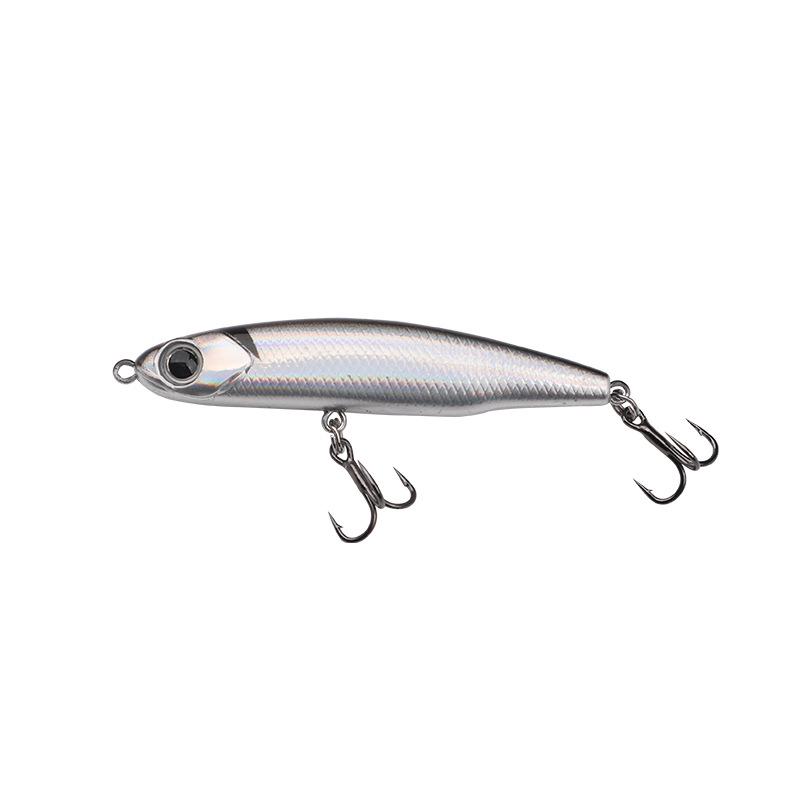 Whitebait Sinking Pencil Trembling Micro Lure for Long Casting, Artificial Bait for Culter, Perch, Mandarin Fish.