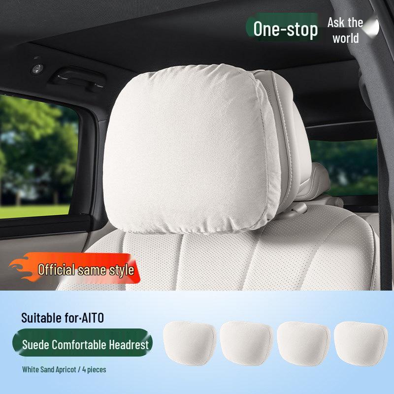 Compatible with AITO M5-M9: Headrest Neck Pillow & Lumbar Support Car Accessories