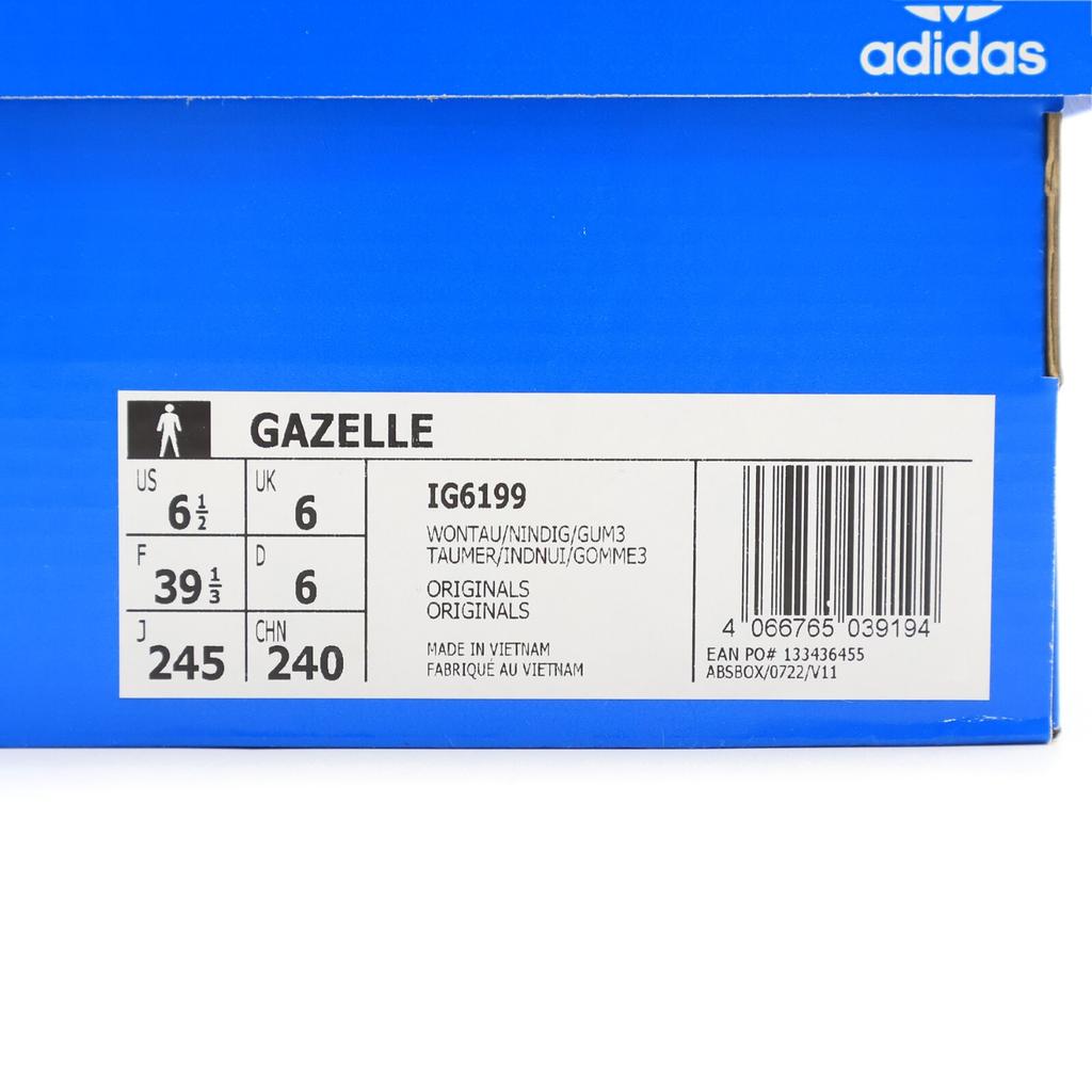 IG6199 adidas Originals Gazelle Wonder Taupe Night Indigo Gum (Men's)