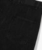 Seleuji Double-Pleat Wide Denim Pants V8_Black