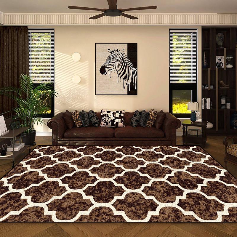 Colorful Ethnic Vintage Carpets Bohemian Living Room Decoration Large Area Rugs Washable Floor Fluffy Mat for Bedroom Bedside