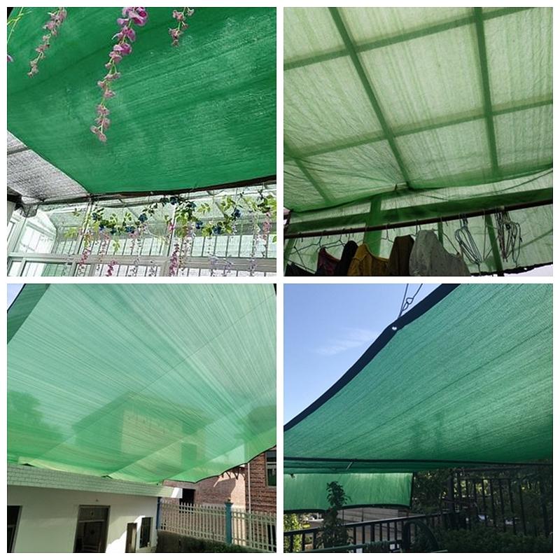 50% Shading 3Pin Plant Sunshade Net Garden Shelter Succulent Shed Sails Outdoor Swimming Pool Cover Gazebo Balcony Shade Cloth