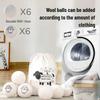 Reusable Anti-Wrinkle Dryer Balls Set, Special Non-Tangle Laundry Balls for Effective Wrinkle Prevention, Wool Dryer Discs for