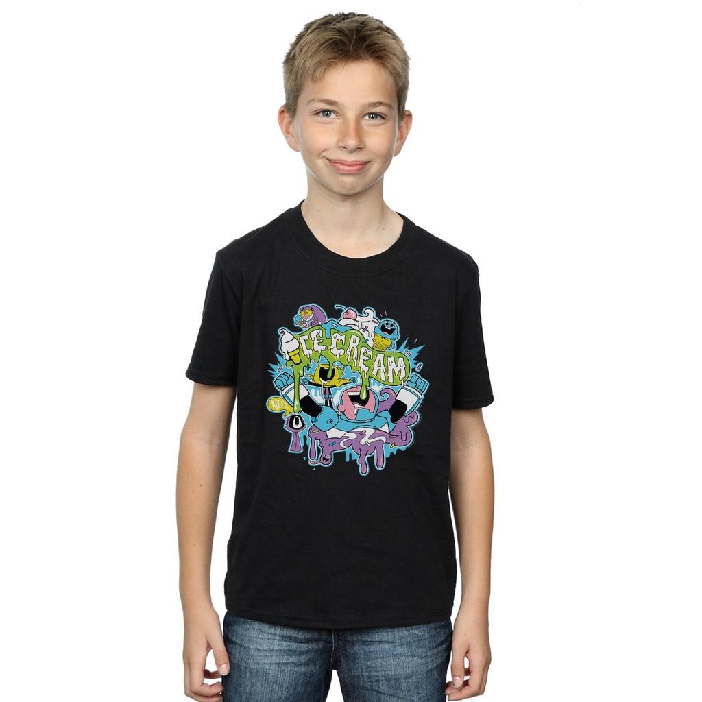 DC Comics Boys Teen Titans Go Ice Cream T-Shirt