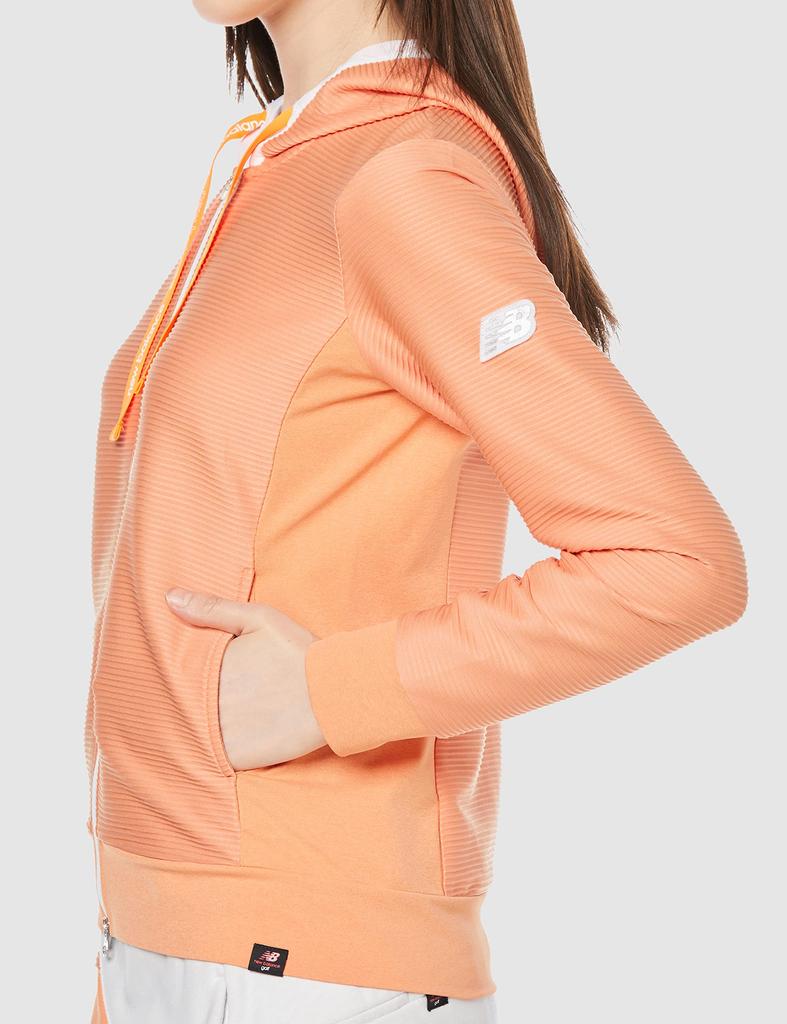 Bluza golfowa z kapturem damska 0 [New Balance] (chłonny, szybkoschnący, elastyczny) / / 012-2162502 100_Czerwony [S]