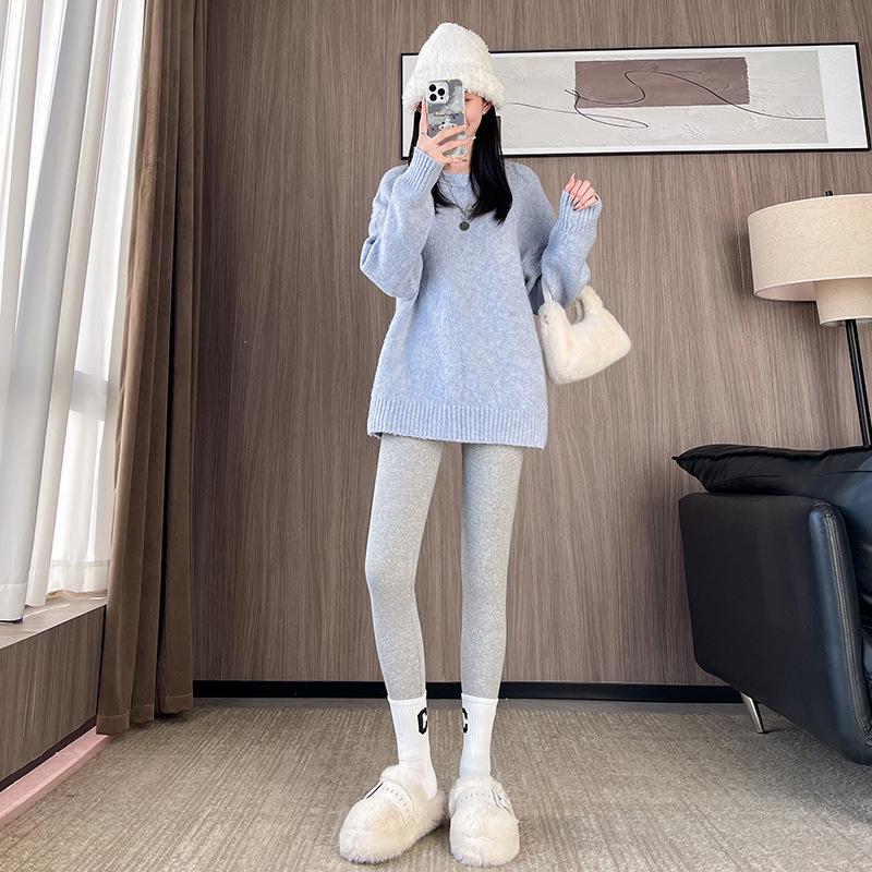 Women's High Waist Extra Thick Velvet Leggings: Slimming Warm Winter Pants