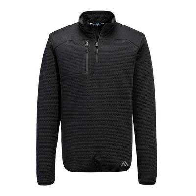 Mens KX3 Textured Quarter Zip Sweatshirt