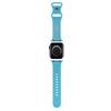 Hello Kitty HKAWMSCHBLB Apple Watch Strap 38/40/41mm Blue/blue Strap Silicone Kitty Head