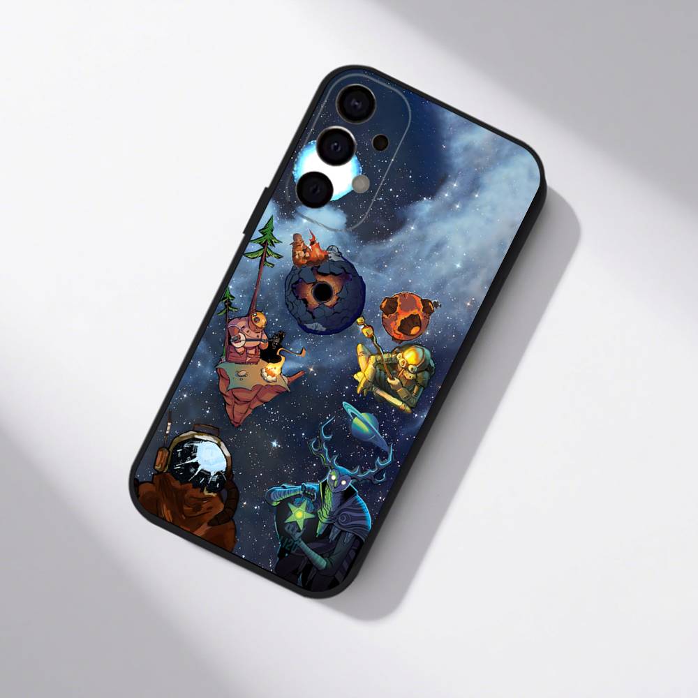 Outer Wilds Game Phone Case For Samsung S25,S24,S21,S22,S23,S30,Ultra,S20,Plus,Fe,Lite,5G Black Cover