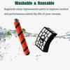 Replacement For Shark APEX DuoClean AZ1002 AZ1000 AZ1000W AX950 AX951 AX952 Vacuum,Part # XFF650 & XHF650 & 1173FT950,1 Soft Brush Roller, 2 Hepa
