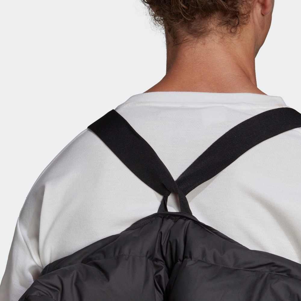 Adidas Zne Daunenjacke Einfarbig Winter Outdoor Normale Ärmel Kapuze Sport Steppdaunenmantel Herrenjacken Schwarz DZ1446