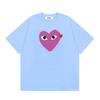 BeatStreet Nuova T-shirt 100% Cotone T-shirt da Uomo a Forma di Cuore Donna Nuova Marca Originale T-shirt Top da Uomo Manica Corta Estiva Moda Ami Amoring