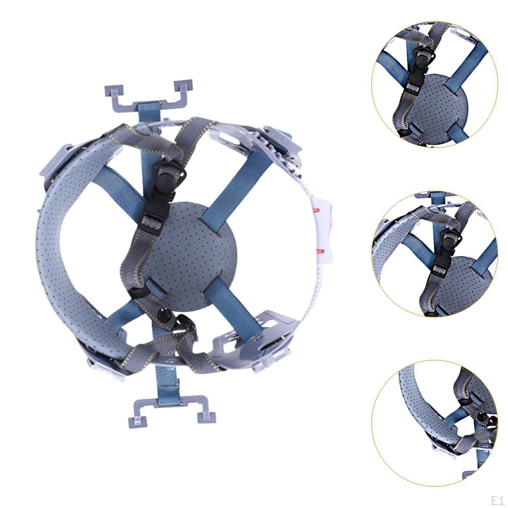 Suspensie de schimb pentru cască de protecție cu 8 puncte, inserție ușoară cu atașare, reglabilă, înlocuire directă