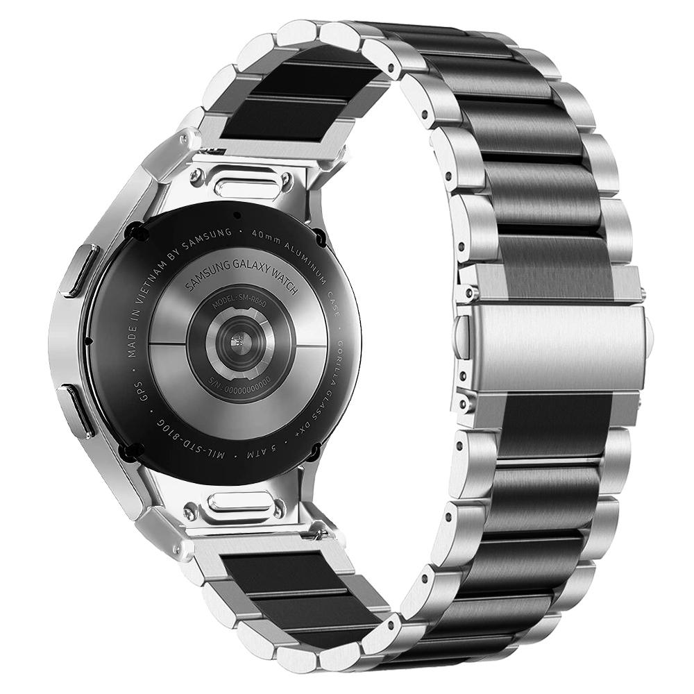 Для Samsung Galaxy Watch7 40 мм 44 мм ремешок с быстросъемным креплением из нержавеющей стали