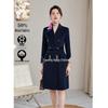 Elegant Women's Wool Coat - Professional Workwear for Office and Reception.
