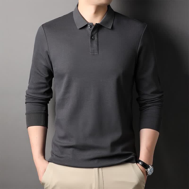 IMAGINEX Men s Long Sleeve Polo Shirt XL
