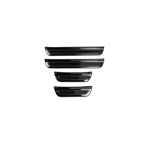 

For Kia Sportage NQ5 2026 4PCS Silver Outside Door Sill Protector Cover Welcome Pedal Threshold Bar Trim Stripes Accessories