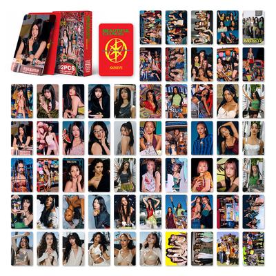 60 Cartes LOMO, 32 Autocollants, Groupe de filles multinational revient avec BEAUTIFULCHAOS Cartes photo de soutien et autocollants