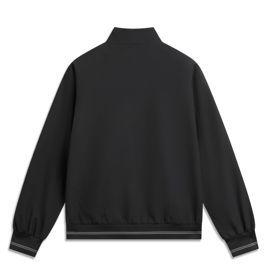Li-Ning Sports Trend Series Windproof Water-Repellent Stand Collar Logo Windbreaker Men outerwear AFDW413-2