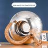 Retro Whistling Kettle with Wooden Handle