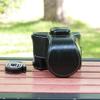 WEZHO Leder-Kameratasche für Fujifilm XT1