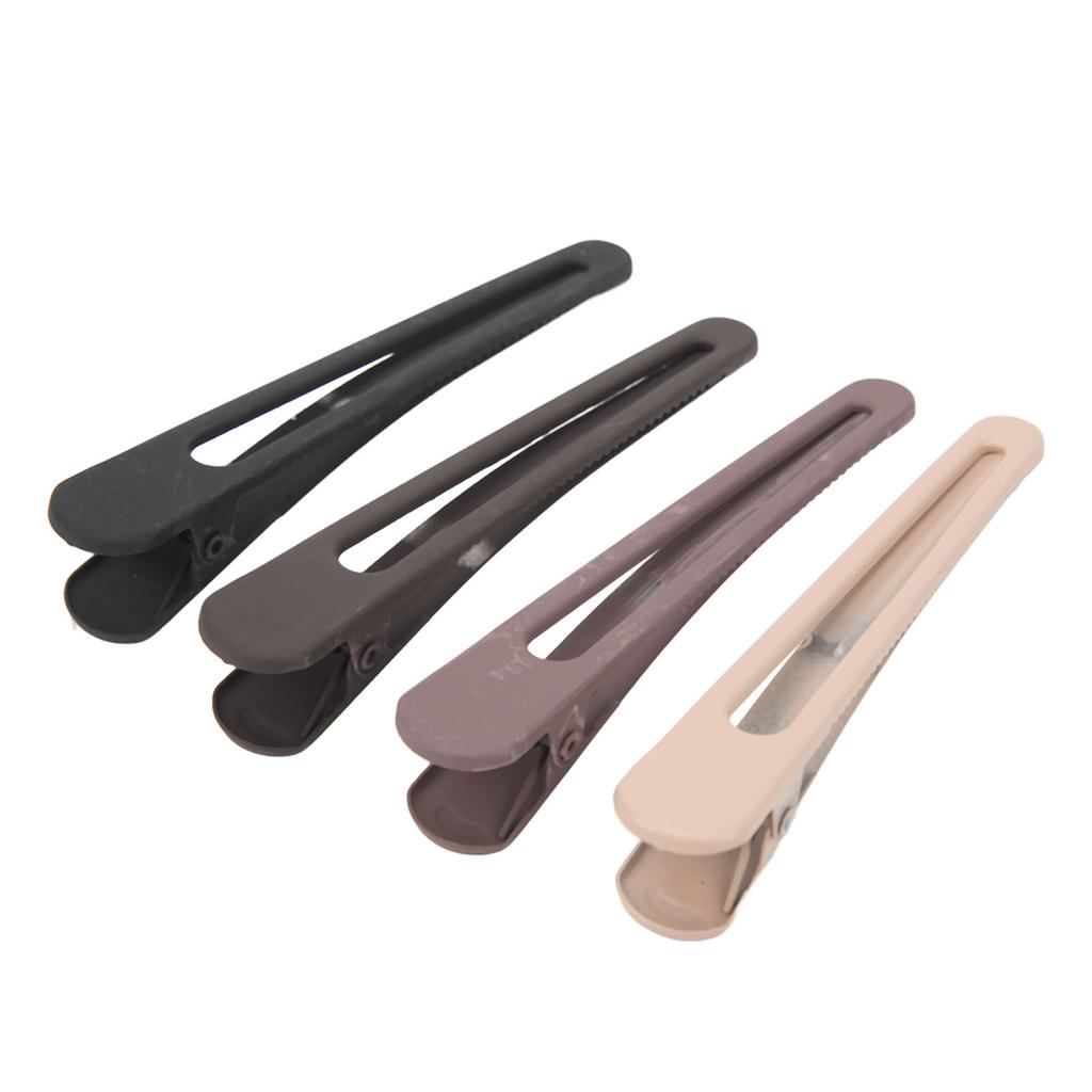 40pcs Hair Duck Bill Clips Bend Crease Free Alloy Hair Styling Dividing Clips for Home Salon Use