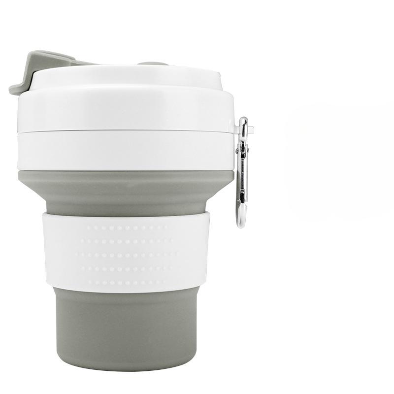 350ml Tumbler Home Office Leisure Coffee Cup Portable Edible Silicon Folding Bottle
